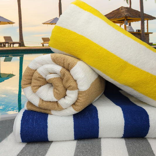 Cabana Stripes Pool/Beach Towels 2 PK-0