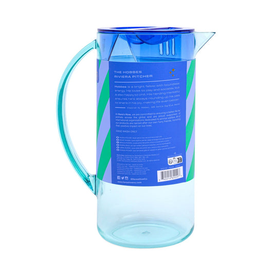 The Hobbes Pitcher Mint/Cobalt