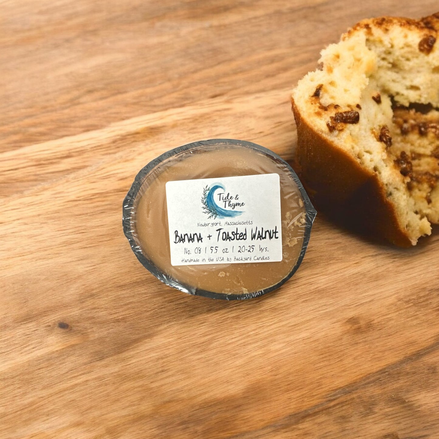 Coconut Candle No. 8 | Banana +Toasted Walnut