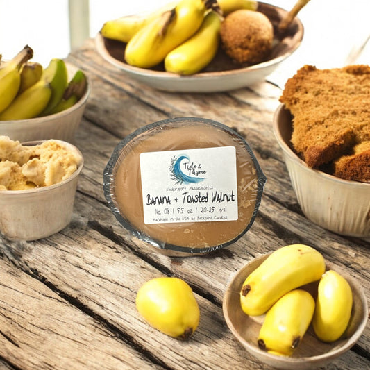 Coconut Candle No. 8 | Banana +Toasted Walnut