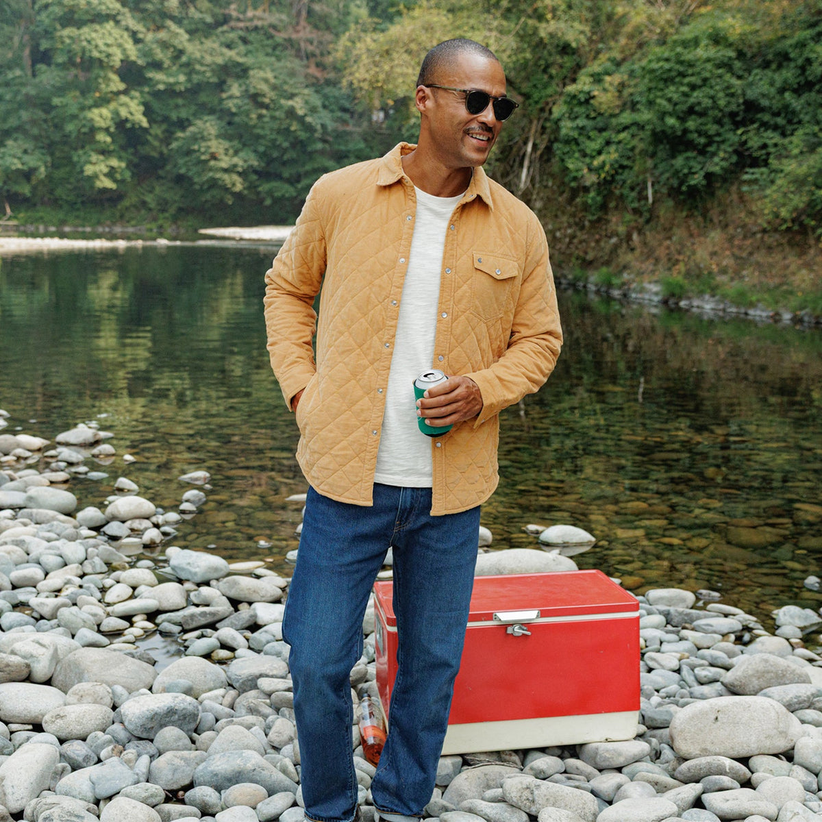 Corduroy Quilted Shacket