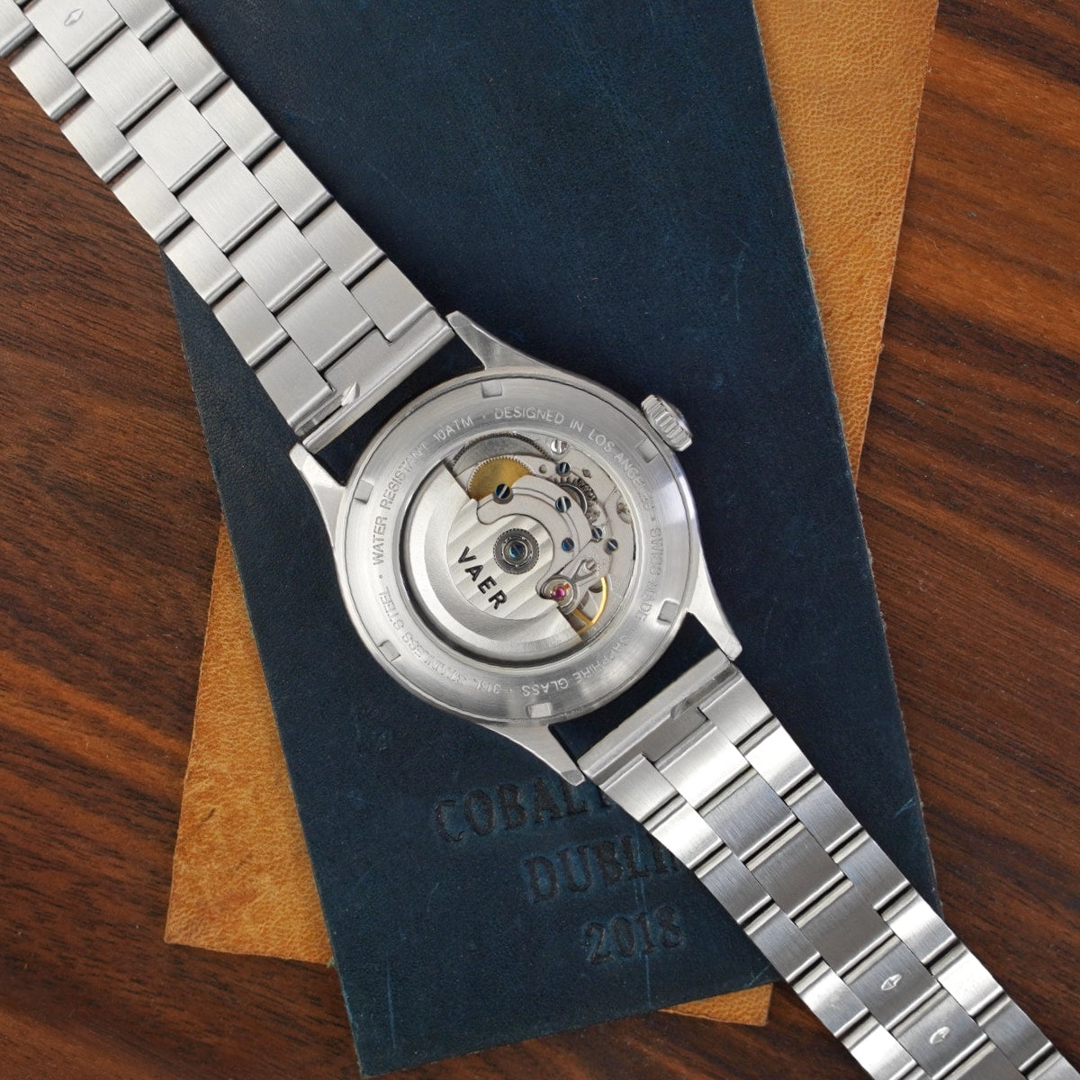 Standard Quick Release 3-Link Bracelet - Straight Endlink (Fits All Vaer Watches)