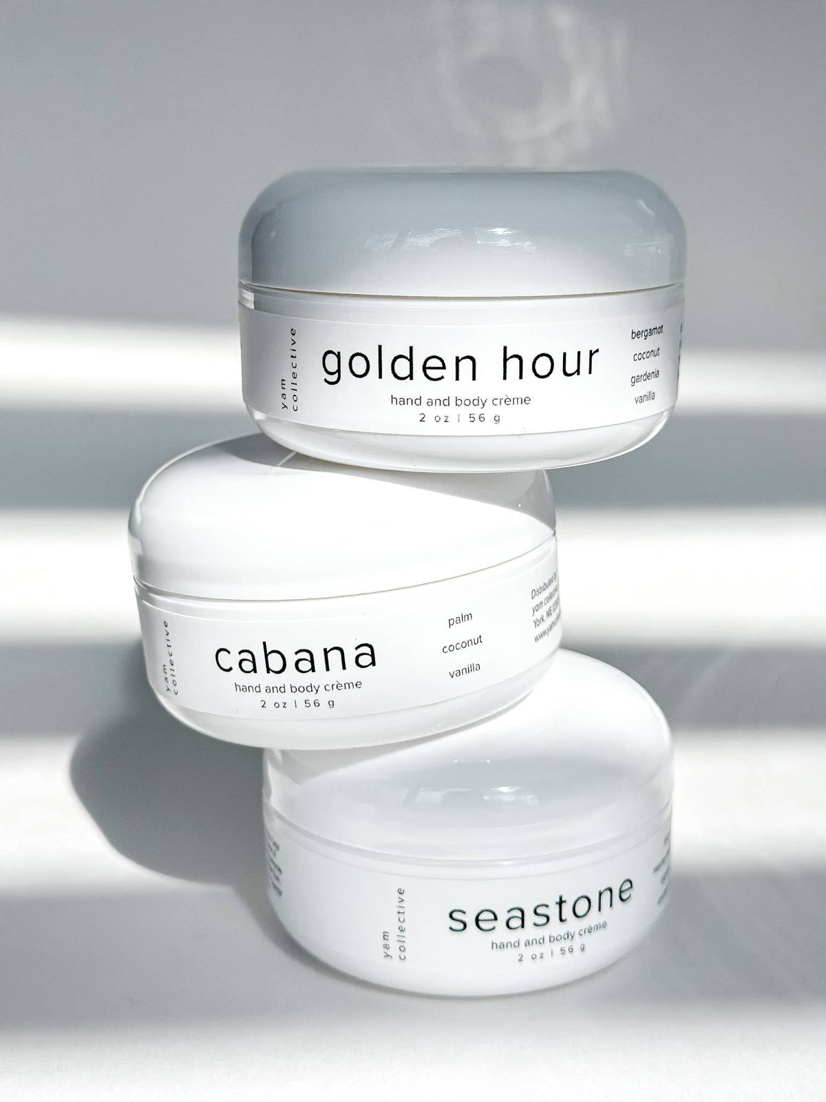 Hand + body creme: cabana /vanilla, palm, coconut