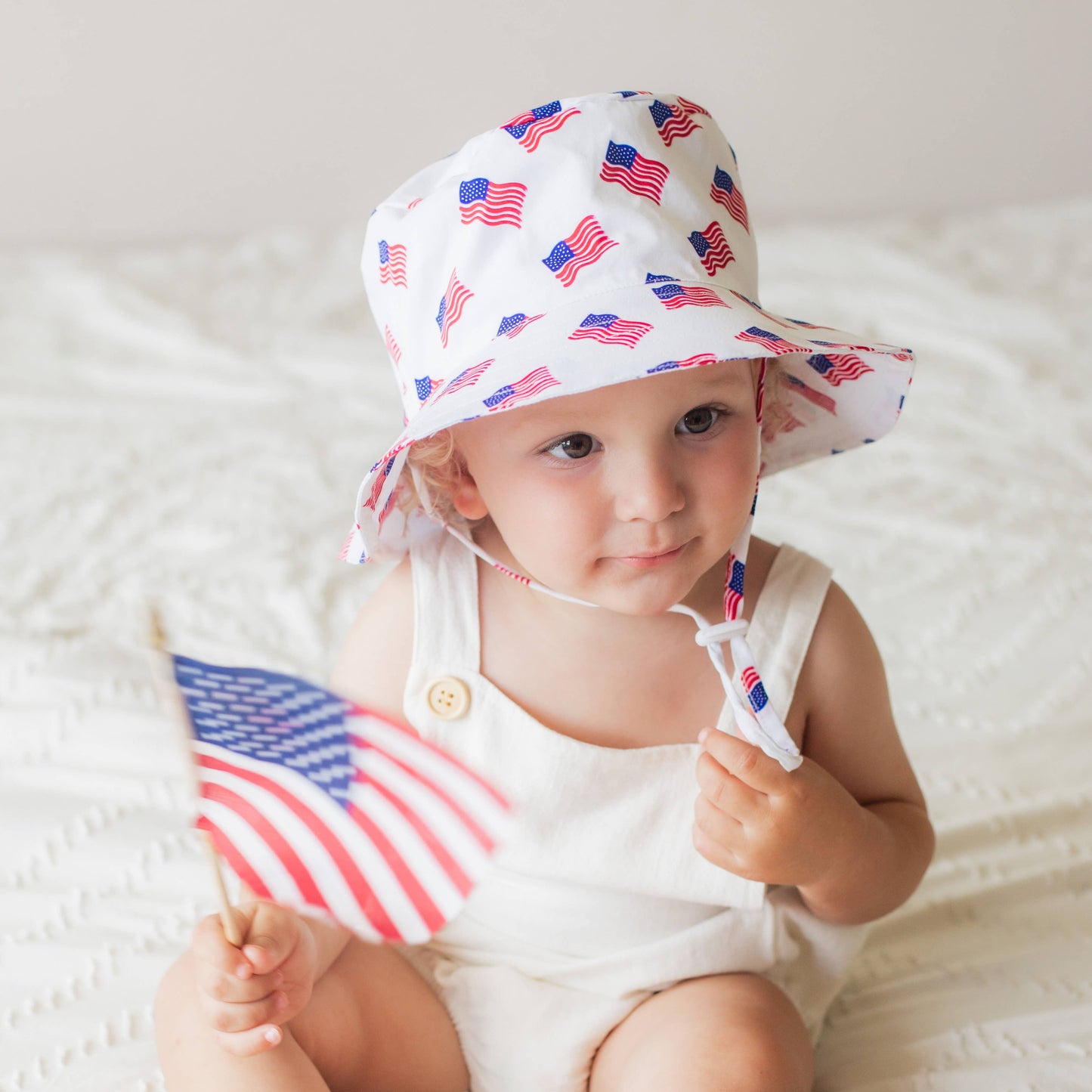 Liberty Memorial Day/ 4th of July Bucket Hat Baby & Toddler