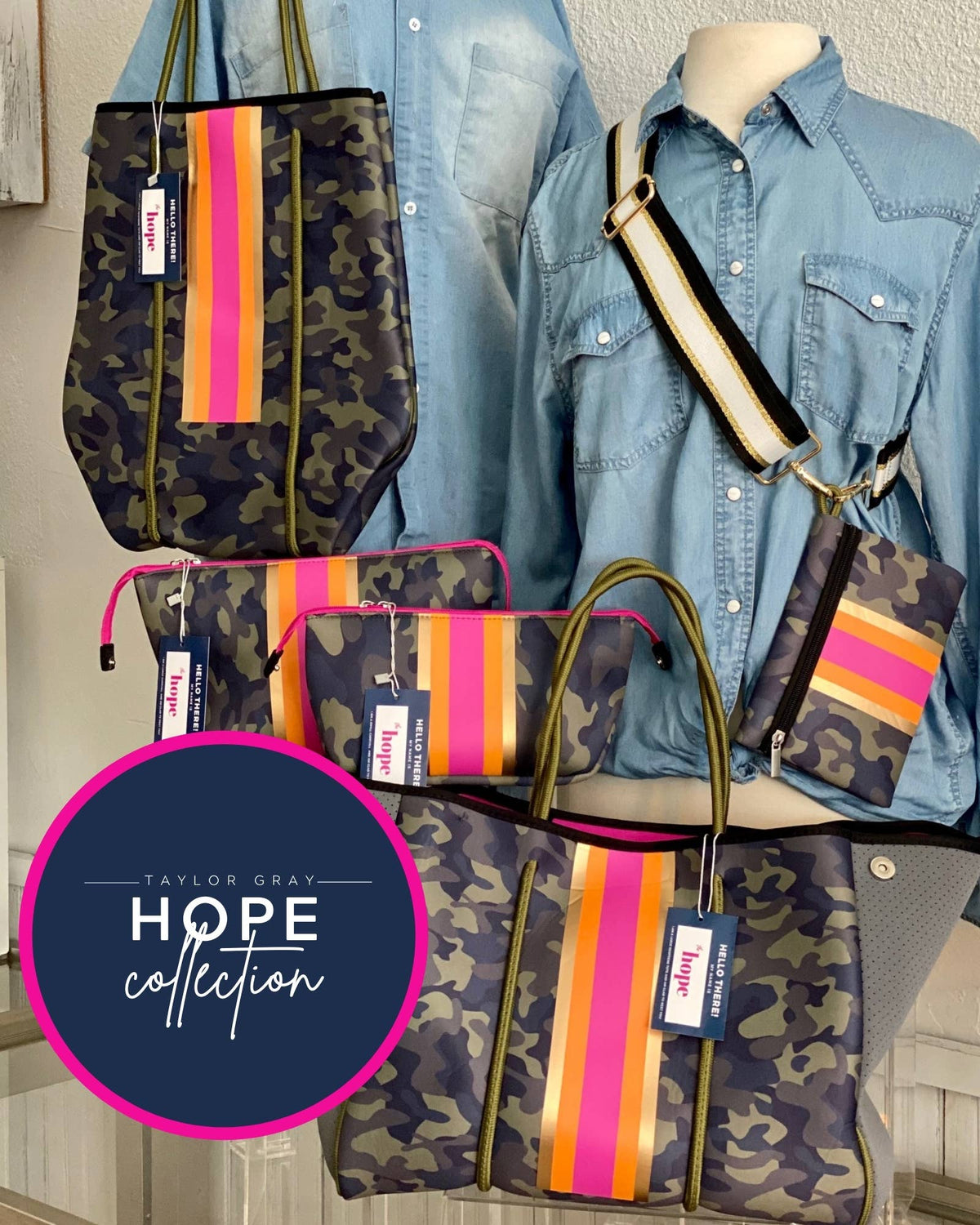 The Hope Large Neoprene Makeup Bag | shoptaylorgray
