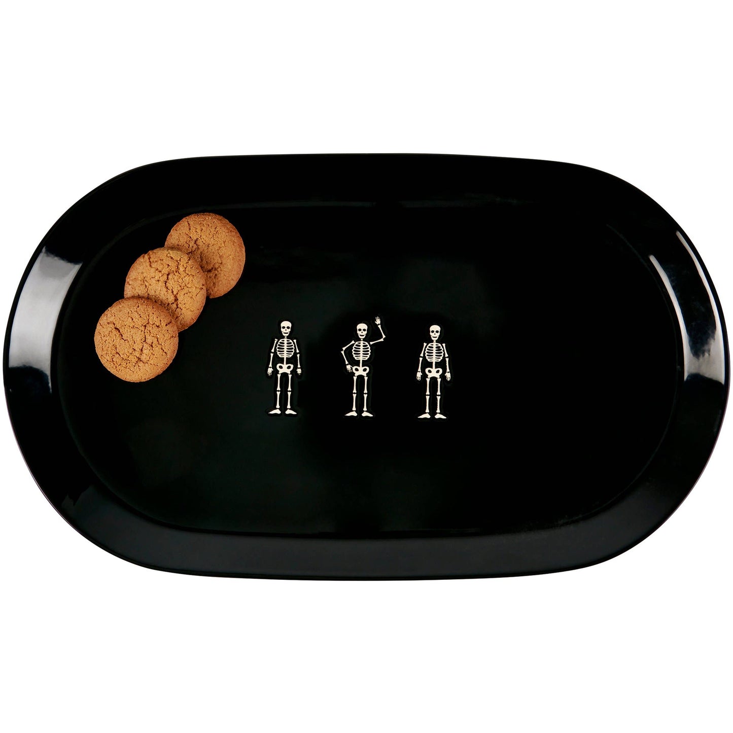 Skeletons Oval Platter