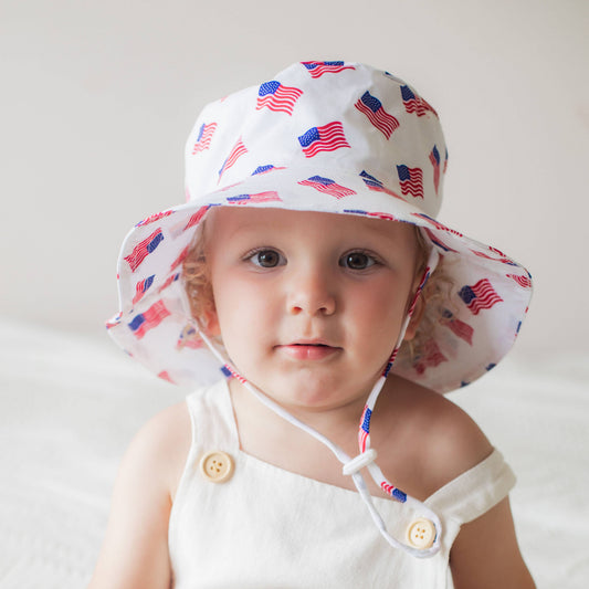 Liberty Memorial Day/ 4th of July Bucket Hat Baby & Toddler