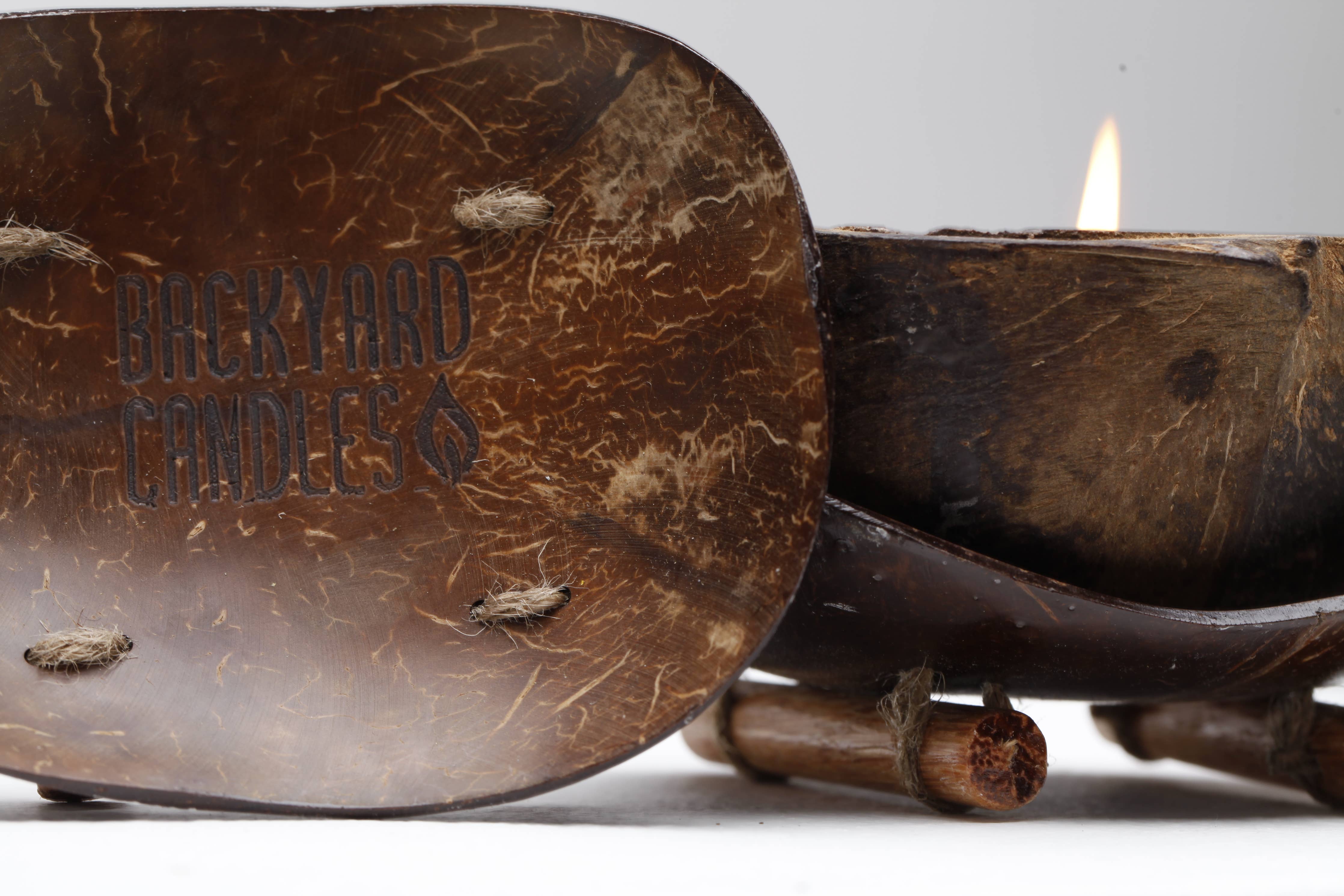 Coconut Candle Tray