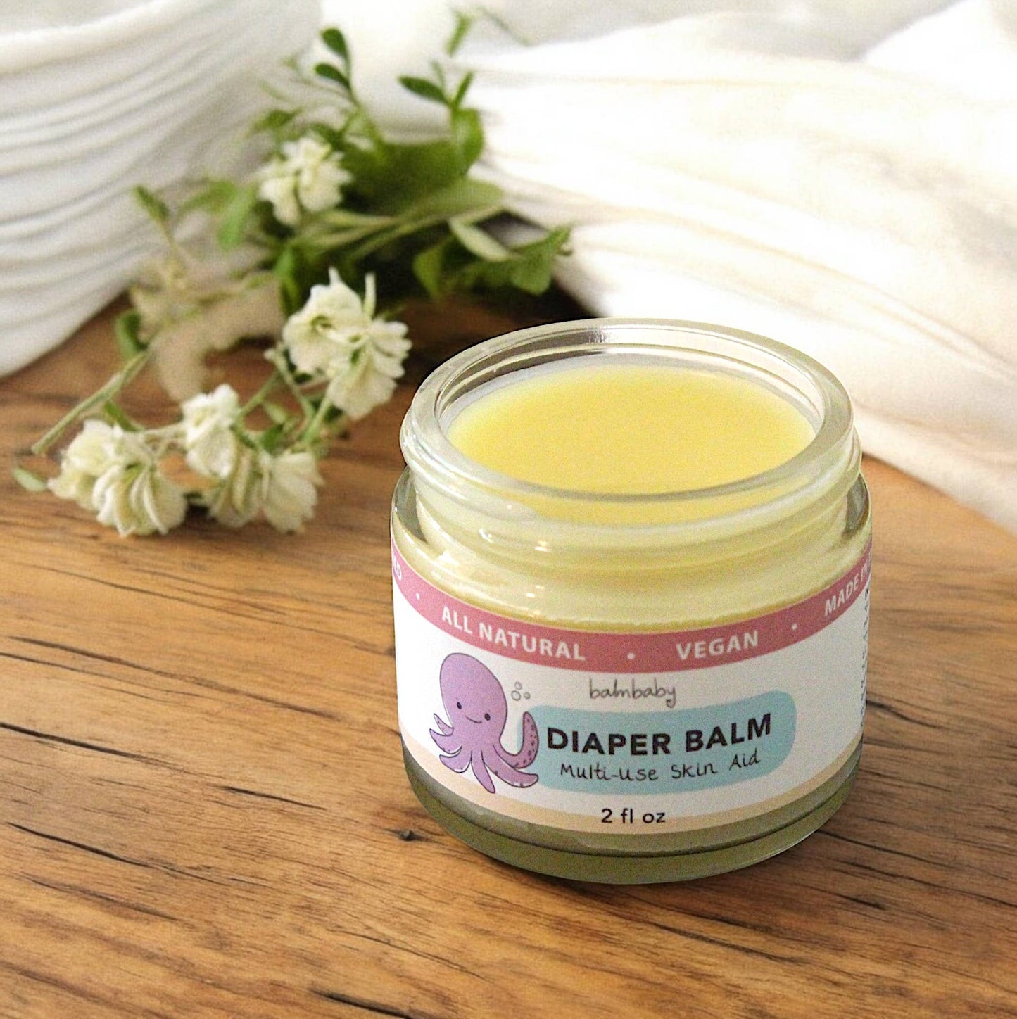 Balm Baby - Organic Diaper Balm and ALL purpose skin aid