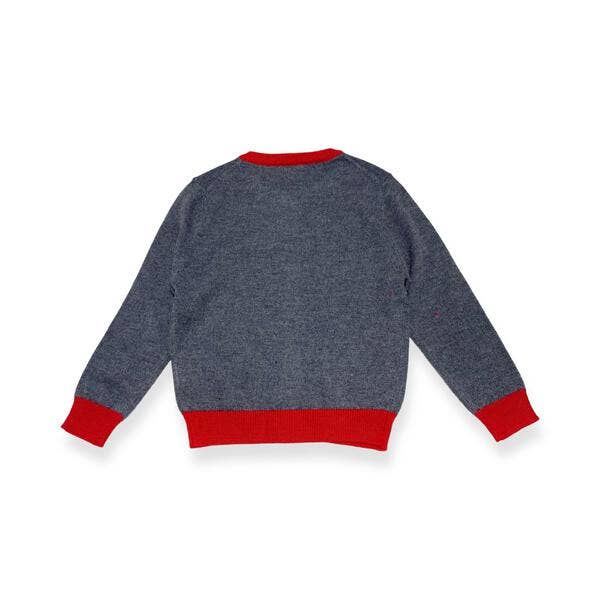 Ladybug Wooly Cardigan