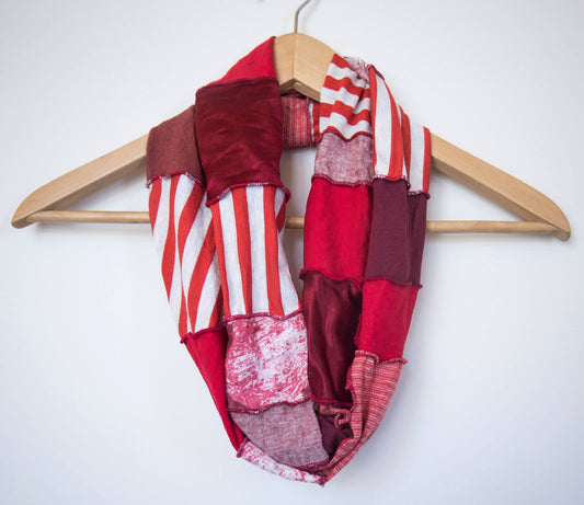Infinity Scarf in Organic Cotton, Hemp, Bamboo Fabric