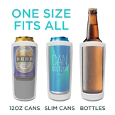 Toadfish Non-tipping Universal Can Cooler