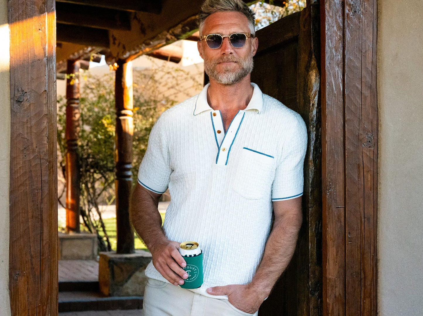 Bungalow Sweater Polo