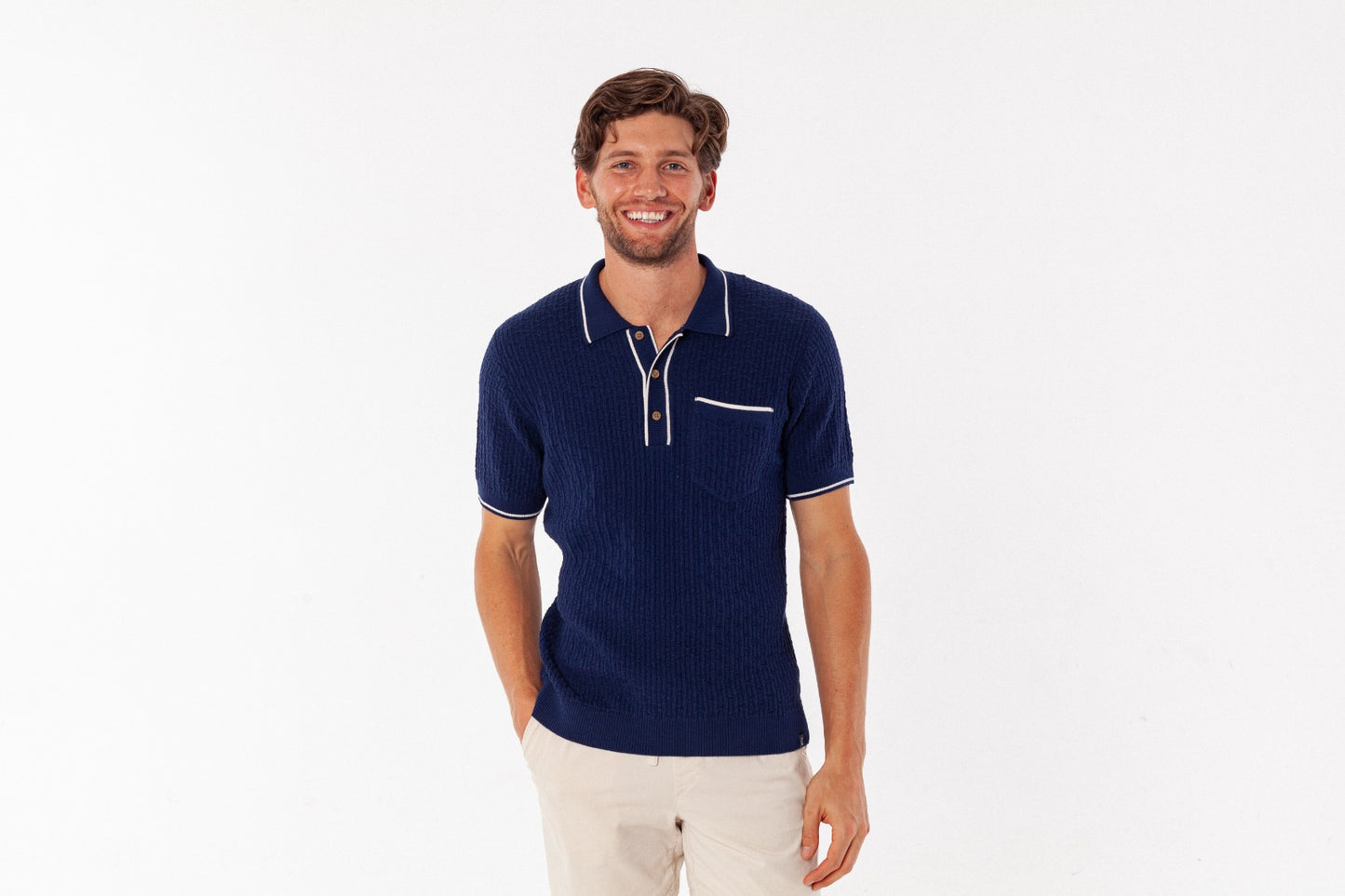 Bungalow Sweater Polo
